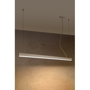 Lampa wisząca PINNE 117 biała 3000K