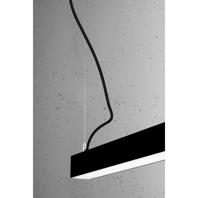 Lampa wisząca PINNE 117 czarna 3000K - 6