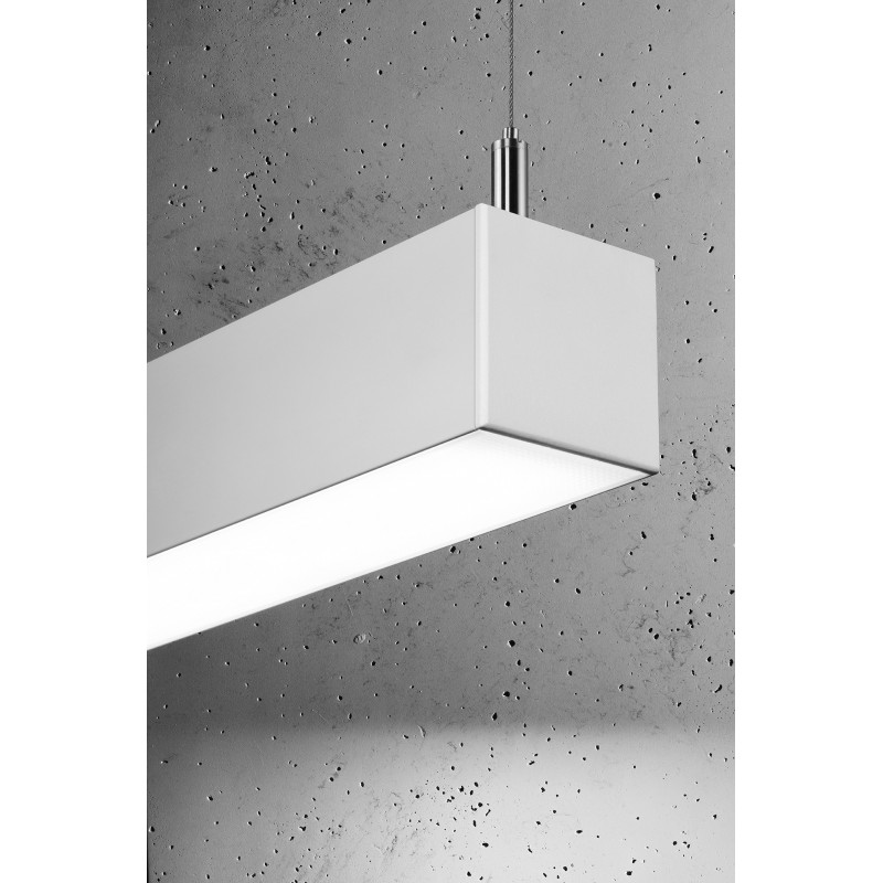 Lampa wisząca PINNE 117 biała 4000K