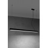Lampa wisząca PINNE 117 czarna 4000K