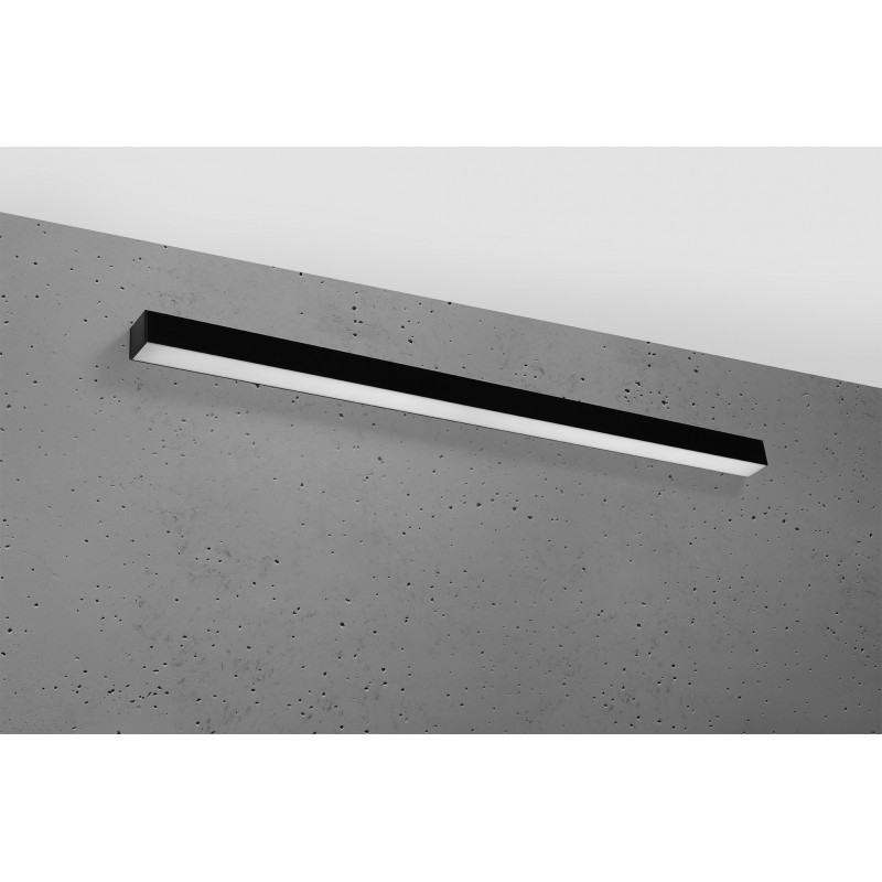 Kinkiet PINNE 117 czarny 3000K