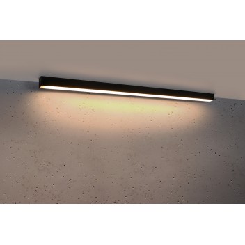 Plafon PINNE 117 czarny 3000K