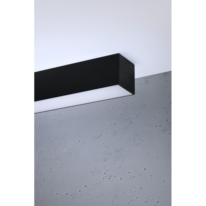 Plafon PINNE 117 czarny 3000K