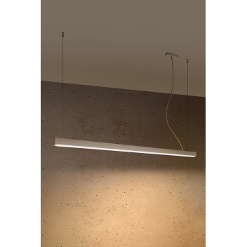 Lampa wisząca PINNE 150 biała 3000K