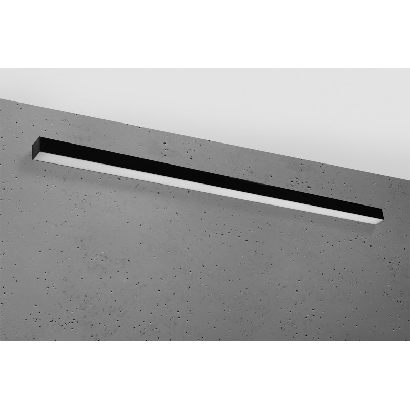 Kinkiet PINNE 150 czarny 4000K