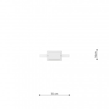 Lampa wisząca RIO 55 biały LED 3000K