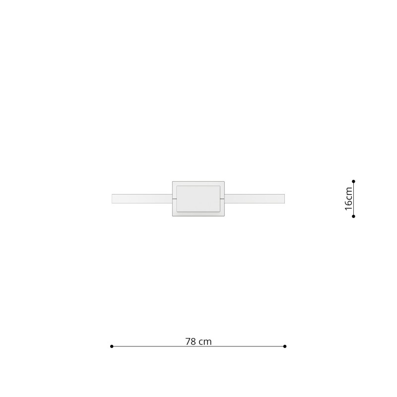 Lampa wisząca RIO 78 biały LED 3000K