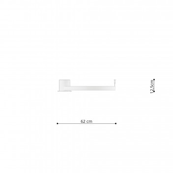 Plafon RIO 55 biały LED 3000K