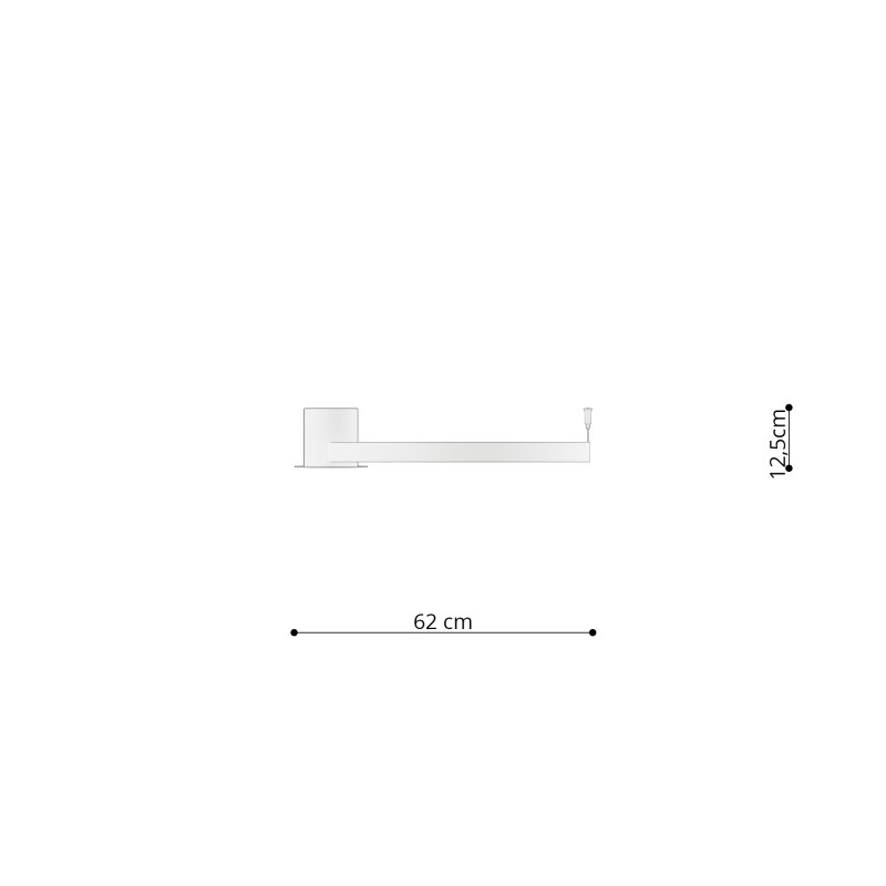 Plafon RIO 55 biały LED 4000K