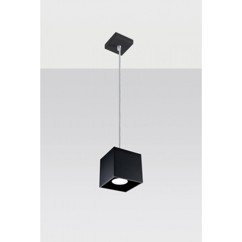 Lampa Wisząca QUAD 1 Czarny