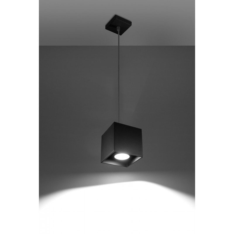 Lampa Wisząca QUAD 1 Czarny