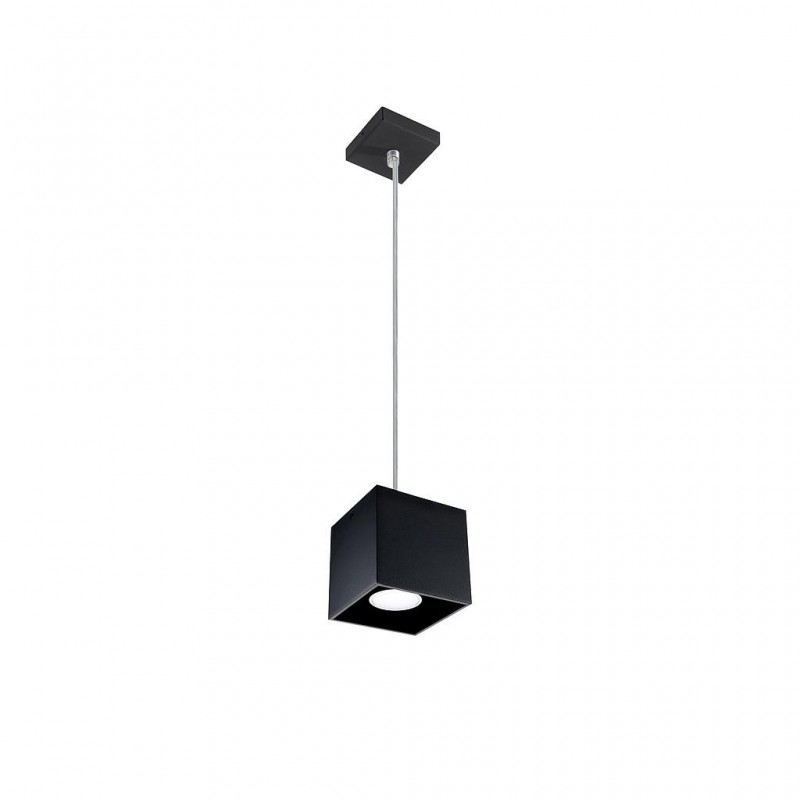 Lampa Wisząca QUAD 1 Czarny