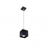 Lampa Wisząca QUAD 1 Czarny