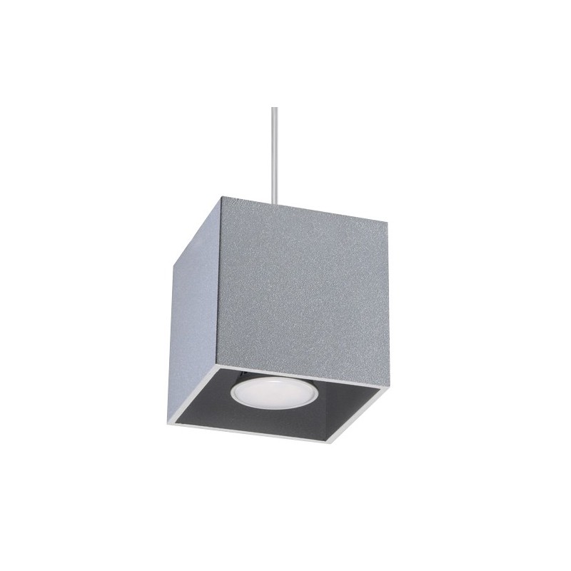 Lampa Wisząca QUAD 1 Szary