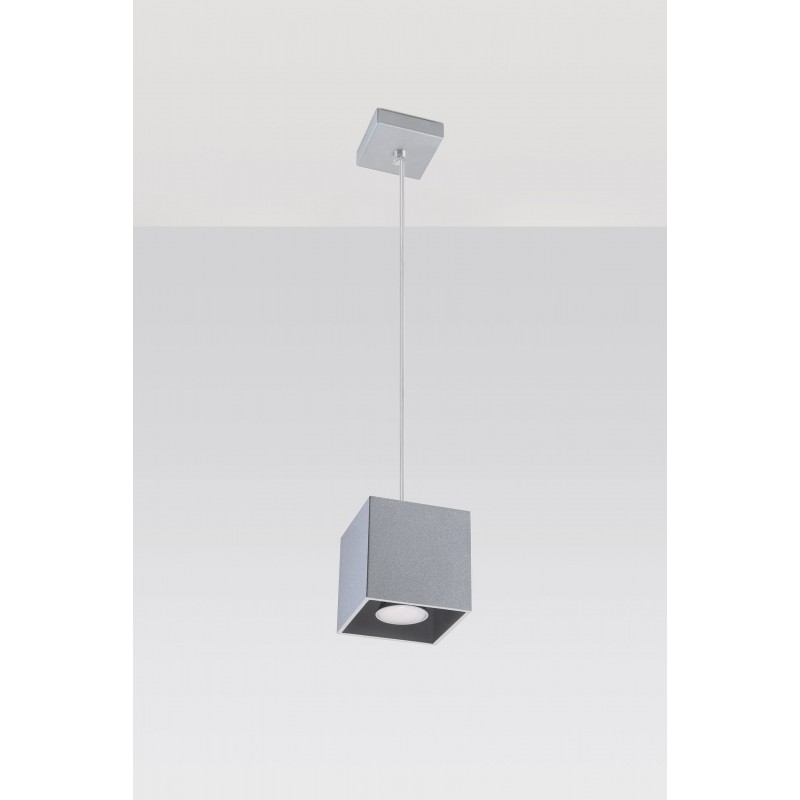 Lampa Wisząca QUAD 1 Szary