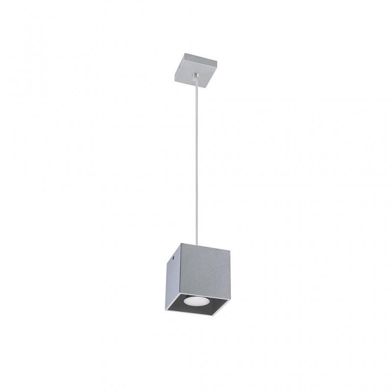 Lampa Wisząca QUAD 1 Szary