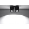 Plafon QUAD 2 Czarny