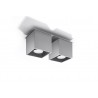Plafon QUAD 2 Szary