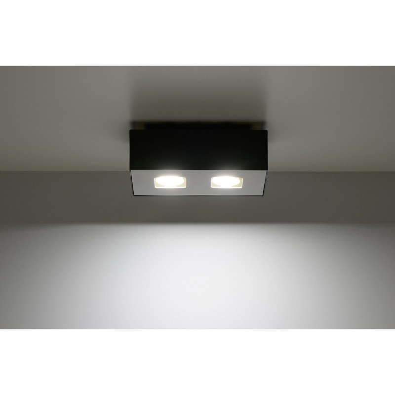 Plafon MONO 2 Czarny