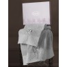 Ręcznik bawełniany frotte LILYAN/3453/grey 50x90+70x140 kpl. 