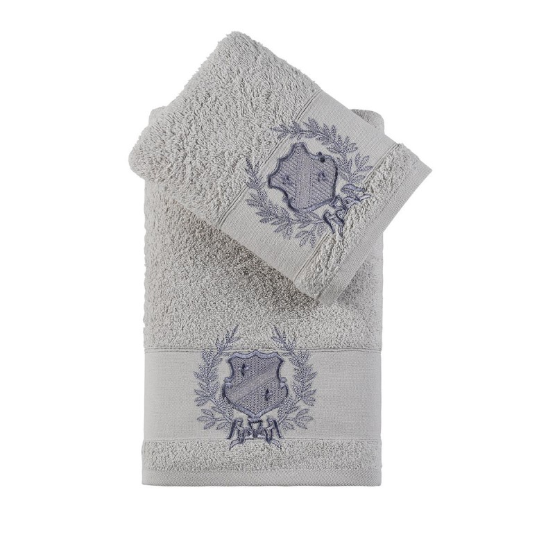 Ręcznik bawełniany frotte DAVIS/3414/beige 50x90+70x140 kpl. 