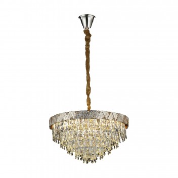 Designerska lampa wisząca 50cm 1978-01-P12-SG salon jadalnia sypialnia LUCEA