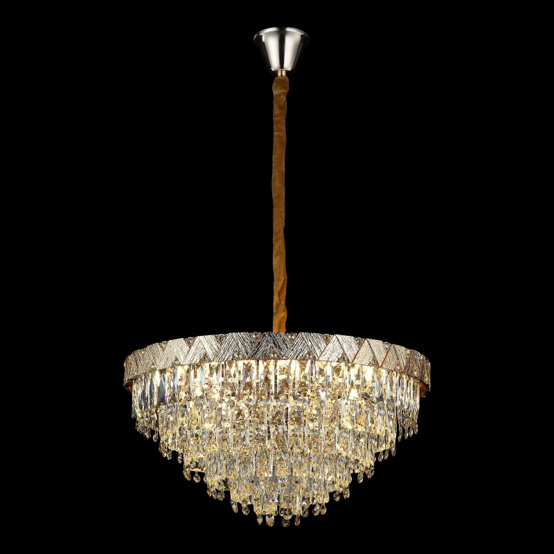 Designerska lampa wisząca 60cm 1978-02-P15-SG salon jadalnia sypialnia LUCEA