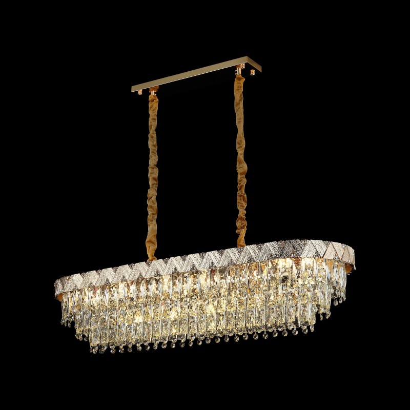 Designerska lampa wisząca 100cm 1978-04-L16-SG salon jadalnia sypialnia LUCEA