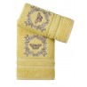 Ręcznik bawełniany frotte MARIA/3675/yellow 50x90+70x140 kpl. 