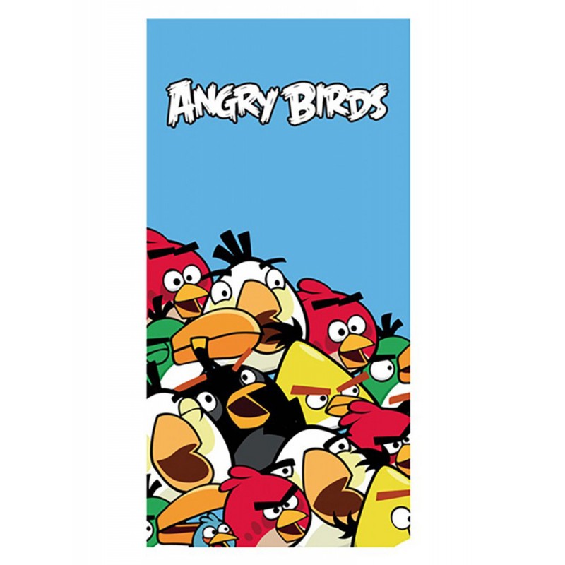 Ręcznik bawełniany 75x150 Angry Birds 