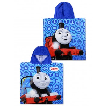 Ręcznik bawełniany ponczo z kapturem 55x110 Tomek 821-359 