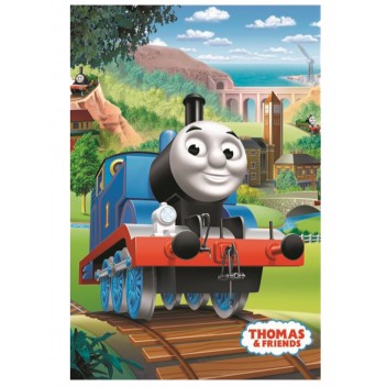 Koc polarowy 100x150 Tomek i Przyjaciele 