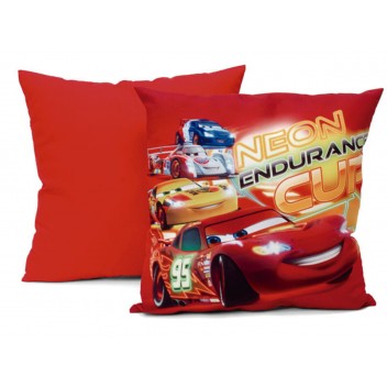 Poduszka poliester 40x40 Cars Neon czerwony 