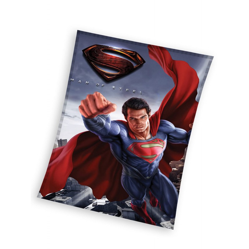 Koc polarowy 110x140 Superman filmowy 