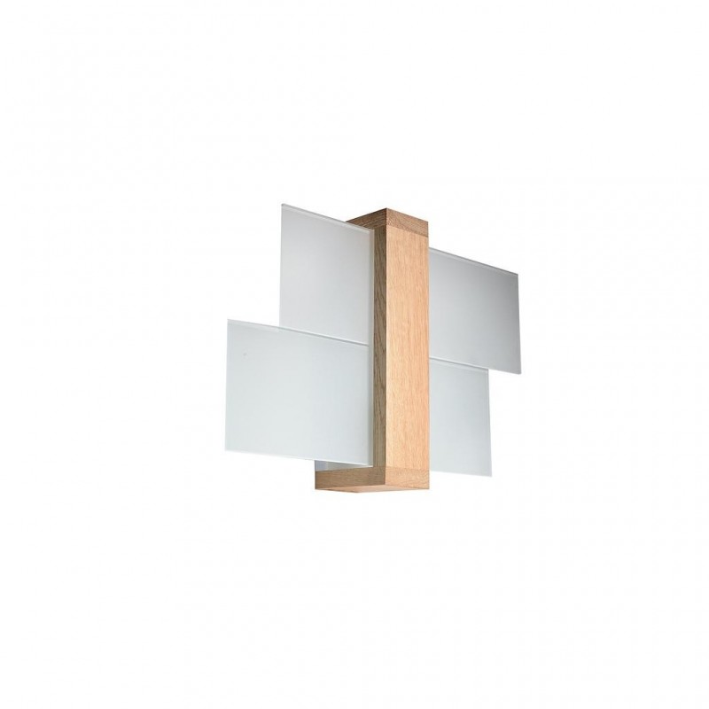 Kinkiet FENIKS 1 Naturalne Drewno