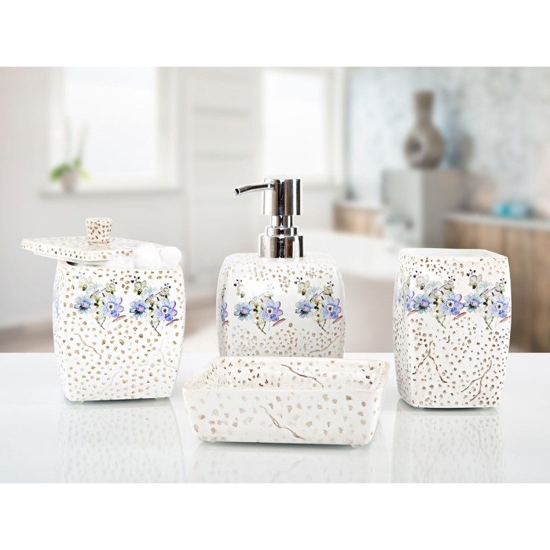 Akcesoria łazienkowe kpl.4 cz/ALICE 