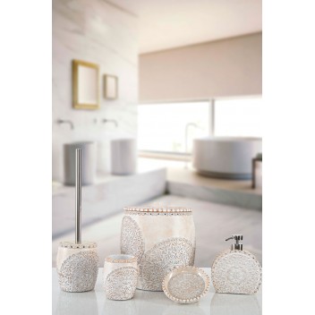 Akcesoria łazienkowe kpl.5 cz/VANESSA KREM 