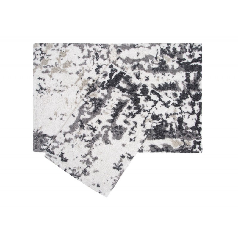 Dywaniki łazienkowe kpl.2 cz 40x60 60x90/CALIST GRI 