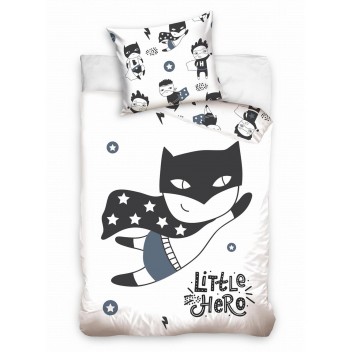 Pościel bawełna 90x120 + 40x60 Mały Bohater 