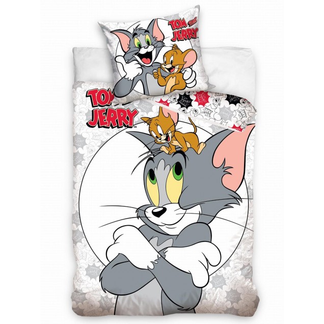Pościel bawełna 160x200+ 70x80 Baby Tom i Jerry 