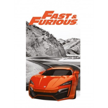 Ręcznik bawełniany 70x140 Fast and Furious 