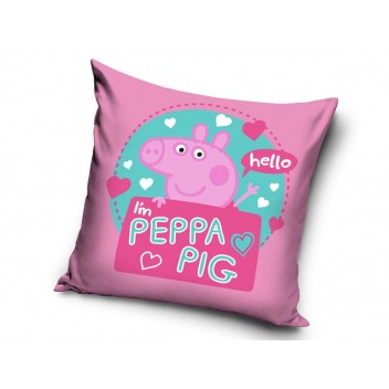 Poduszka poliester 40x40 Świnka Peppa 