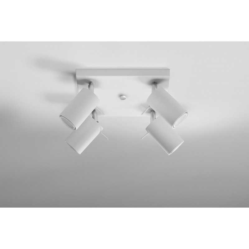 Plafon RING 4 Biały