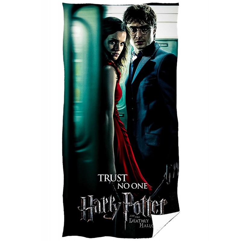 Ręcznik bawełniany 70x140 Harry Potter i Hermiona 