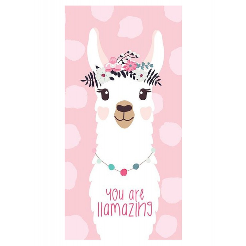 Ręcznik bawełniany 70x140 Lama 