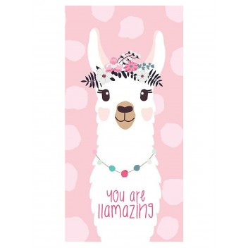 Ręcznik bawełniany 70x140 Lama 