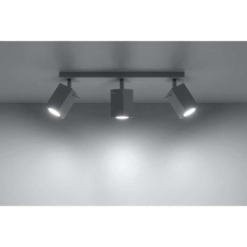 Plafon MERIDA 3 Biały