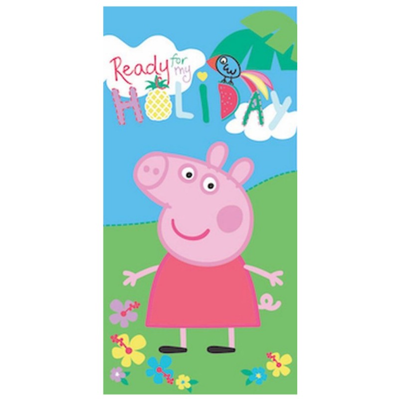Ręcznik bawełniany 70x140 Świnka Peppa Holiday 
