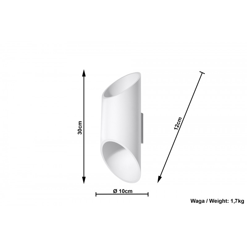 Kinkiet PENNE 30 Biały