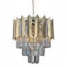 Ekskluzywny kryształowy żyrandol 80320-01-P06-GD RISERVA ZŁOTY SALON SYPIALNIA JADALNIA HOTEL LUCEA